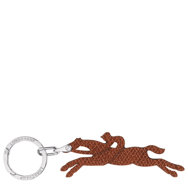 Le Pliage Original Key ring , Brown - Leather  - View 1 of  1