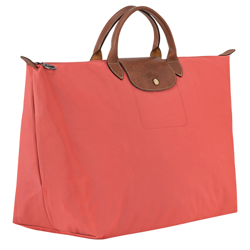 Le Pliage Original Bolsa de viaje L , Lona reciclada - Fresa  - Vista 2 de 6