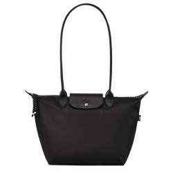 Le Pliage Energy L Tote bag , Black - Recycled canvas