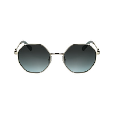 Sunglasses , Gold/Blue - Metal
