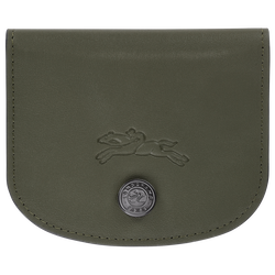 Le Pliage Xtra Card holder , Fir - Leather