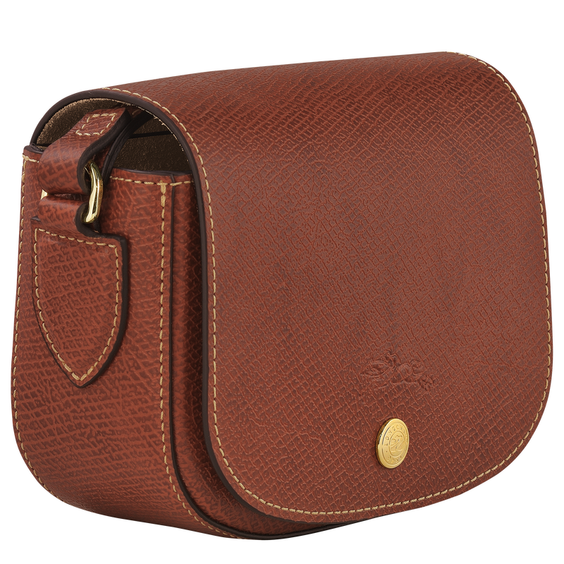 Longchamp Épure Grained Leather Mini Bag in Brown