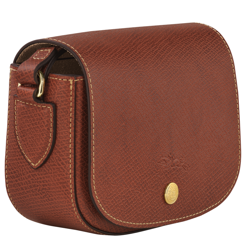 Épure XS Crossbody bag , Brown - Leather  - View 3 of 4