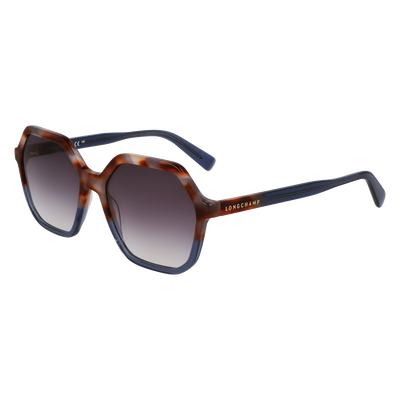 Sunglasses , Havana Brown Grey/Azure - Acetate