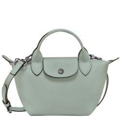 Le Pliage Xtra XS Handbag , Vervain - Leather