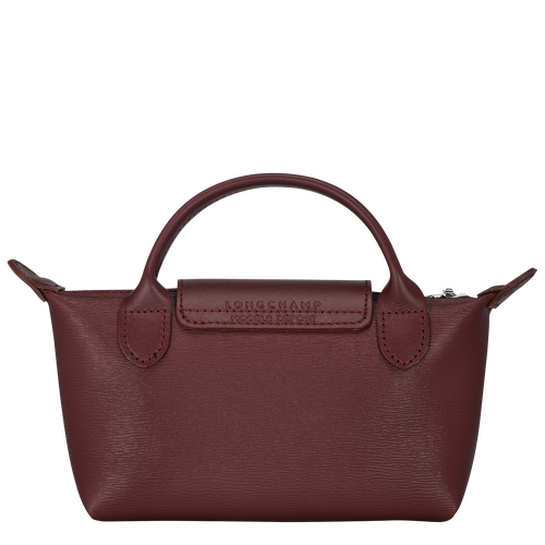 Le Pliage City 附提把的小袋子 , 深紫色 - 帆布 - 查看 4 4