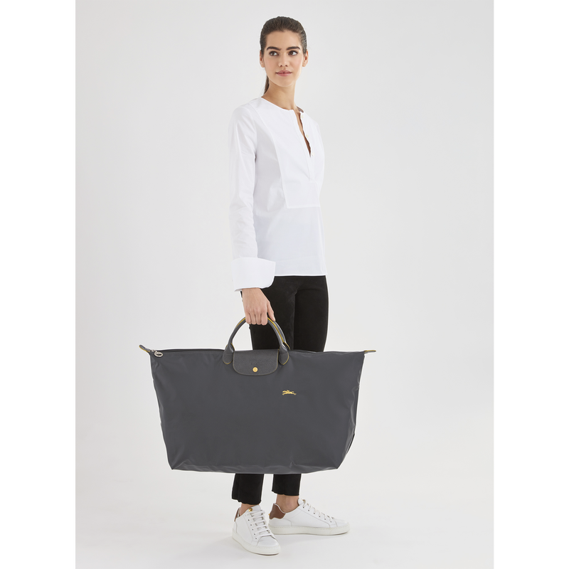 Travel bag XL Le Pliage Club Gun metal (L1625619300) Longchamp AU