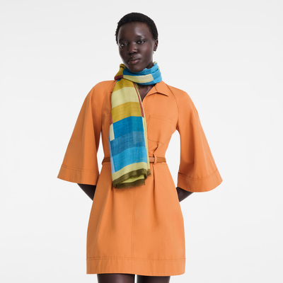 &Eacute;clat Chromatique Stole , Khaki - Modal