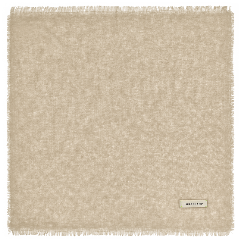 L'Hiver en douceur Stole , Biscuit - Cashmere  - View 1 of 2