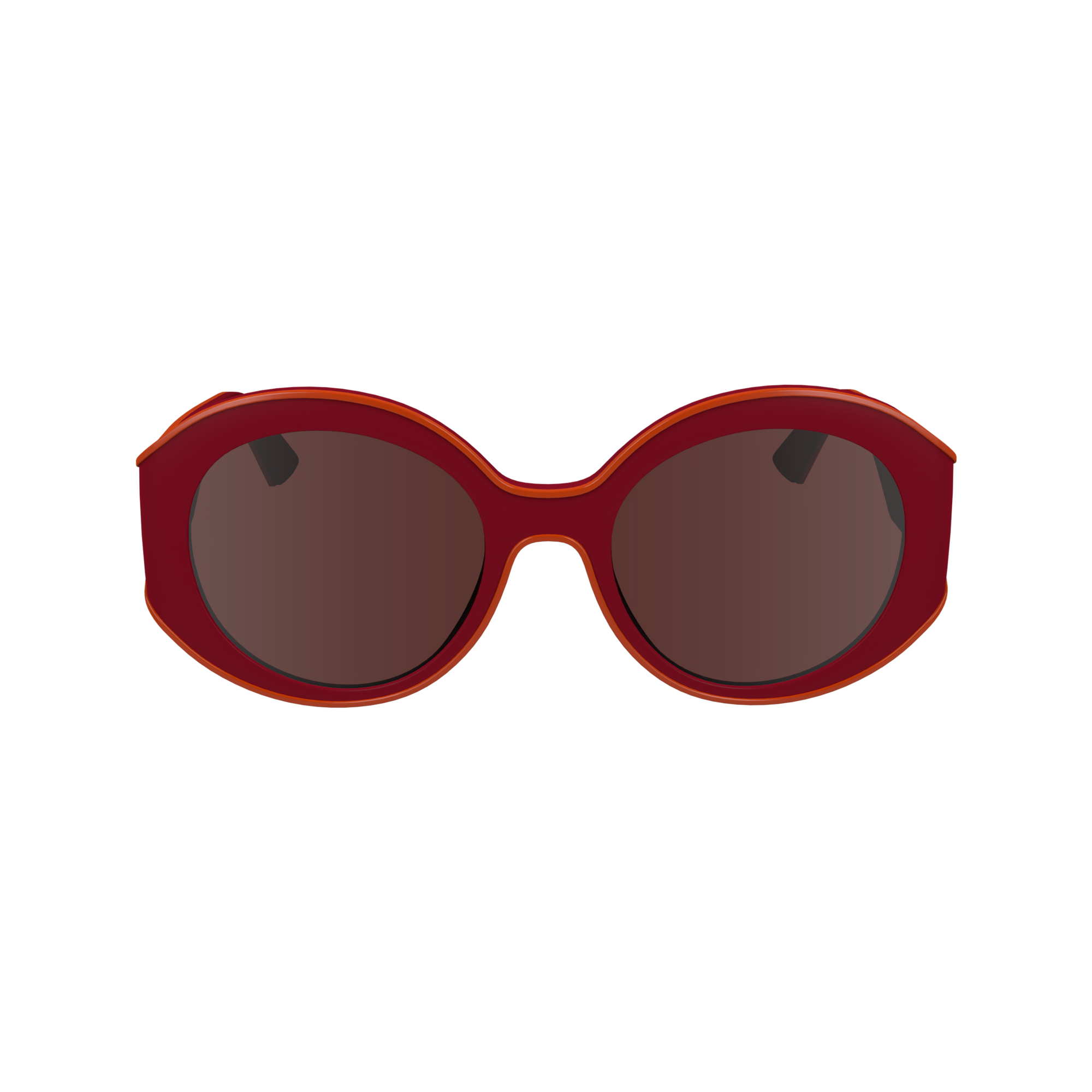 null Sonnenbrillen, Rot/Navy