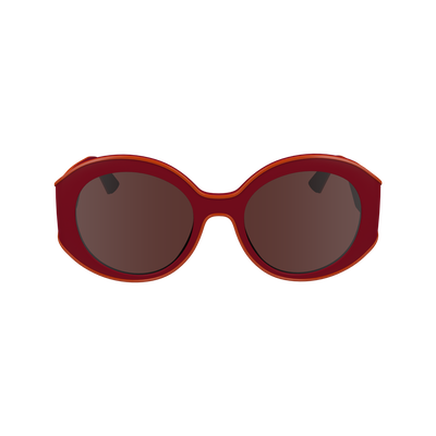 null Lunettes de soleil, Rouge/Navy