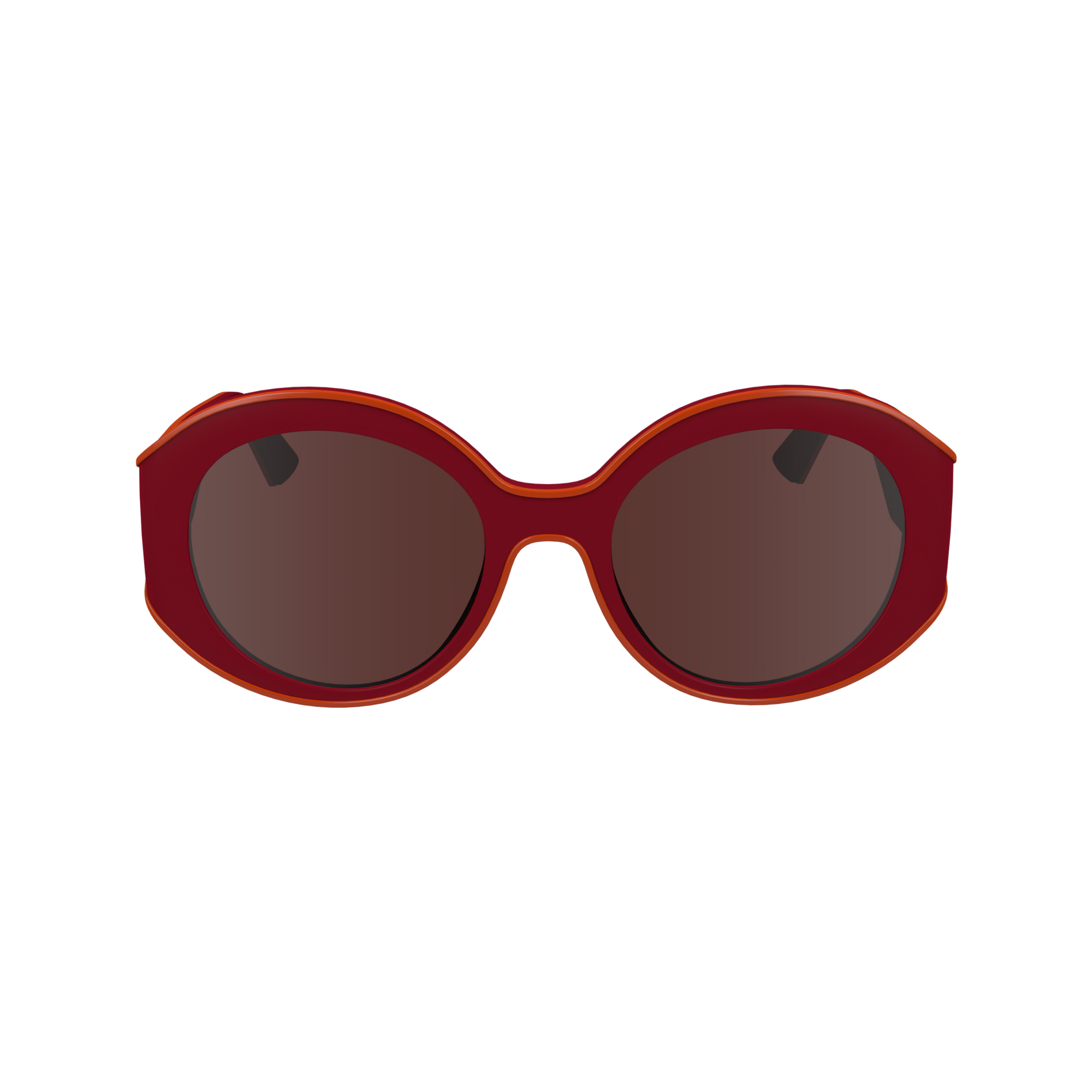 null Sonnenbrillen, Rot/Navy