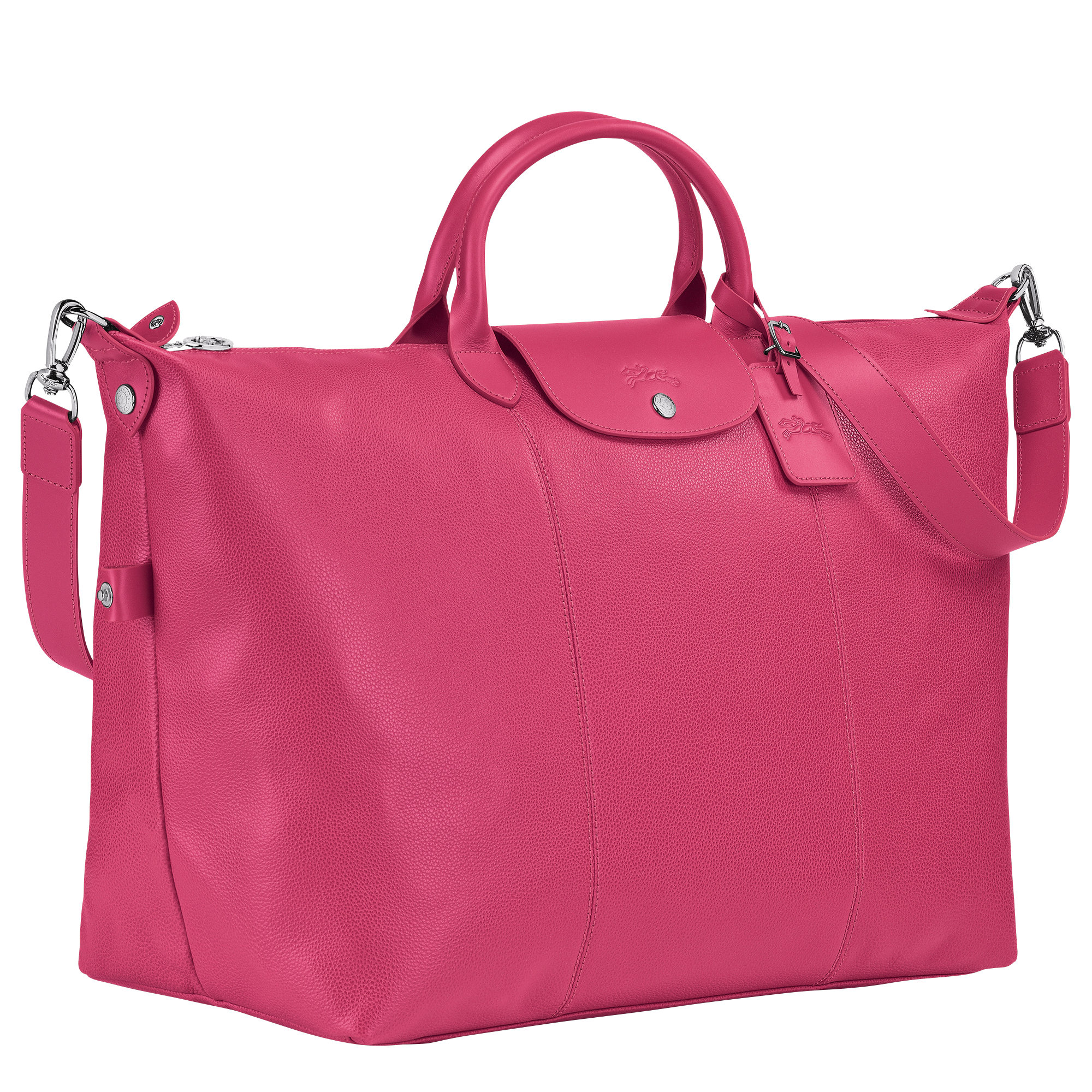 longchamp pink tote bag