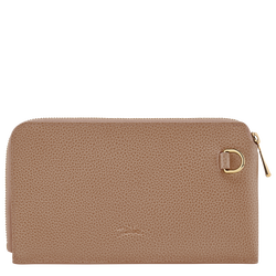 Le Foulonné Pouch , Biscuit - Leather