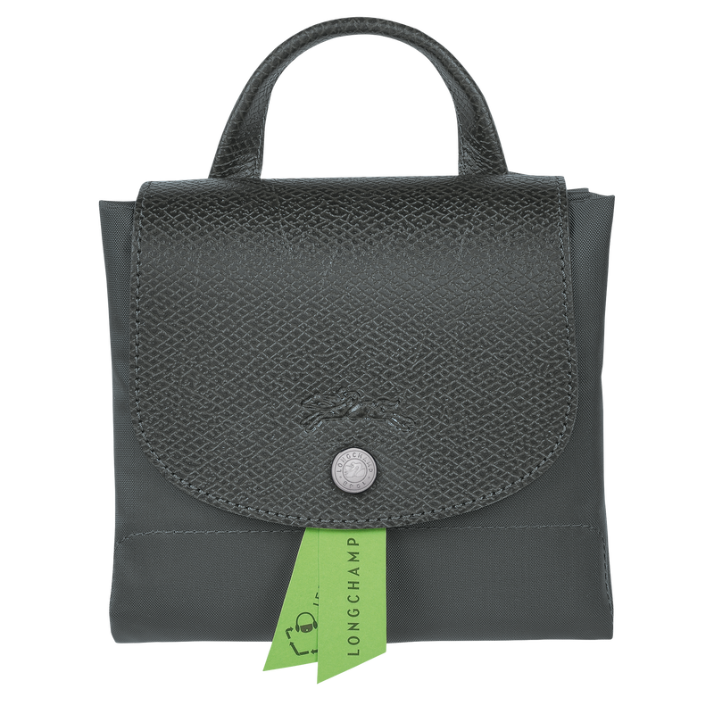 Le Pliage Green Mochila M , Lona reciclada - Grafito  - Vista 6 de 6