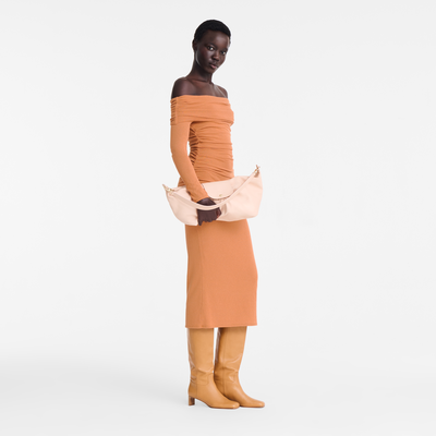 Le Pliage Xtra L Shoulder bag , Cream - Leather