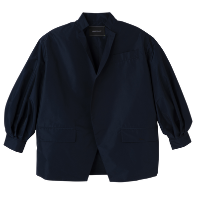 Kimono jacket , Navy - Techno taffeta
