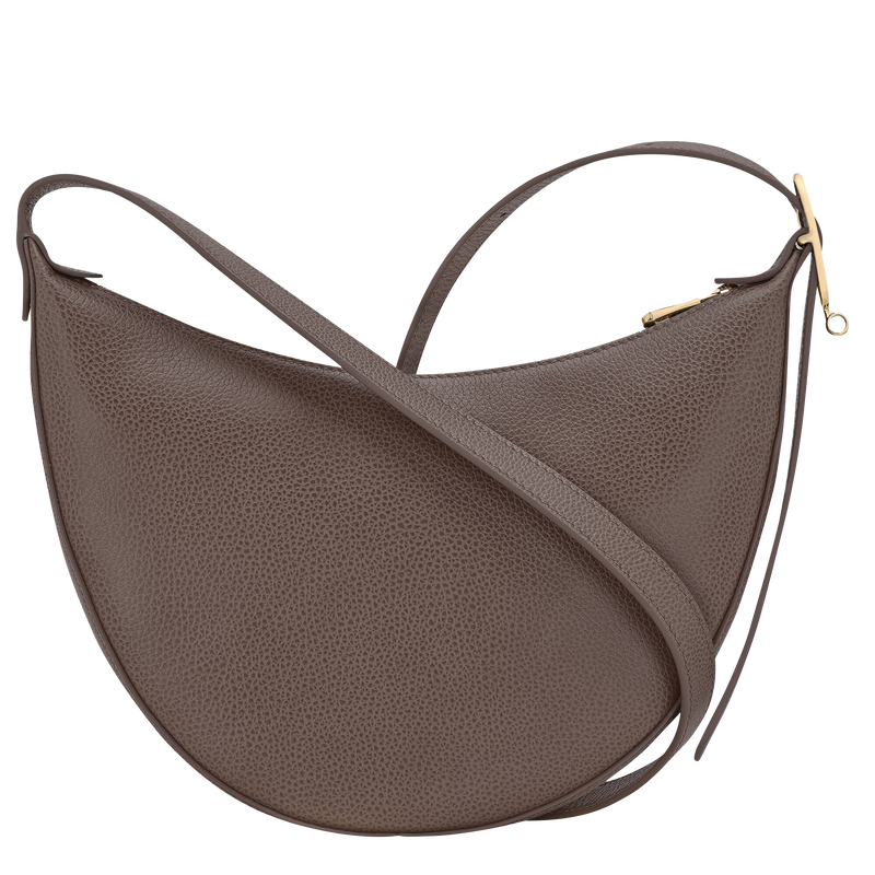 Le Foulonn&eacute; S Crossbody bag , Taupe - Leather  - View 4 of  6