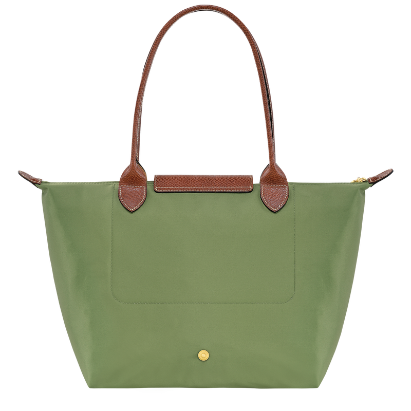 Le Pliage Original M Tote bag , Lichen - Recycled canvas  - View 3 of 5