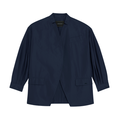 Kimono jacket , Navy - Technical taffeta