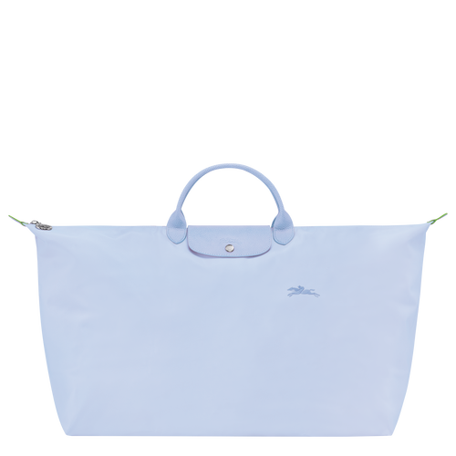 Le Pliage Green M Travel bag , Sky Blue - Recycled canvas - View 1 of 5