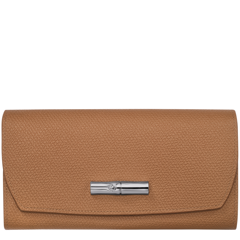 Le Roseau Continental wallet , Natural - Leather  - View 1 of 4