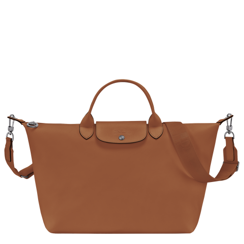 Le Pliage Xtra L Handbag , Cognac - Leather - View 1 of  5