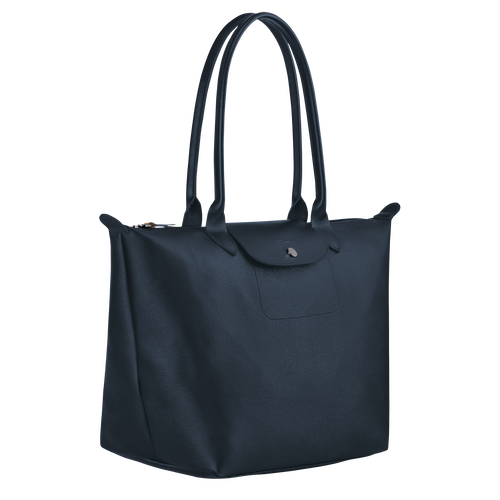 Le Pliage City L Tote bag , Navy - Canvas - View 3 of 4