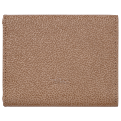Le Foulonné Compact wallet, Biscuit