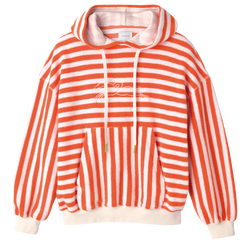 Hoodie , Pink/Orange - Fleece
