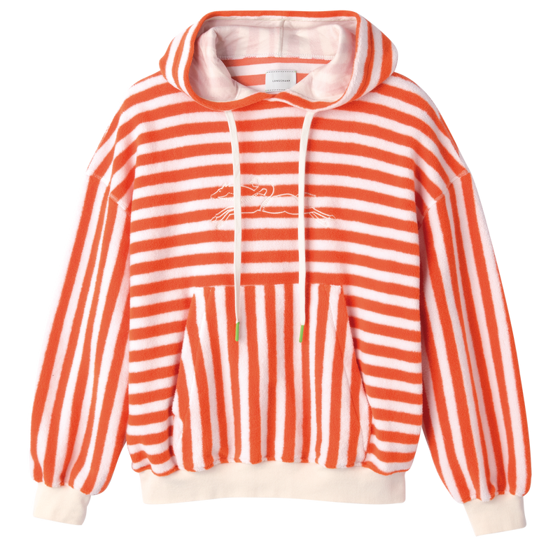 Pink orange hoodie 2025
