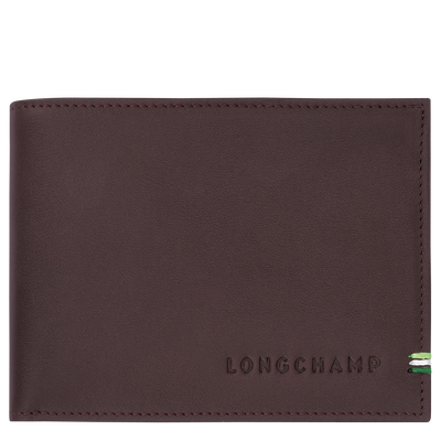 Longchamp sur Seine Cartera , Cuero - Moka