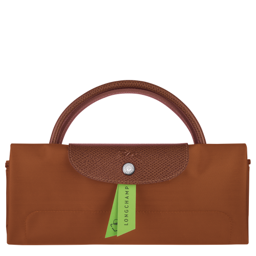 Le Pliage Green S Travel bag , Cognac - Recycled canvas - View 6 of 6