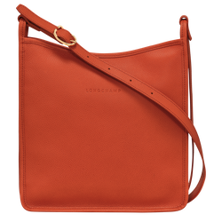 Le Foulonné M Crossbody bag , Paprika - Leather