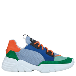 Collection Automne/Hiver 2023 Sneakers, Bleu/Orange
