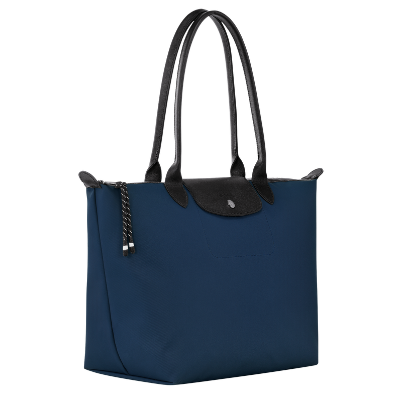 Le Pliage Energy Bolso shopper L , Lona reciclada - Azul Marino  - Vista 3 de 6