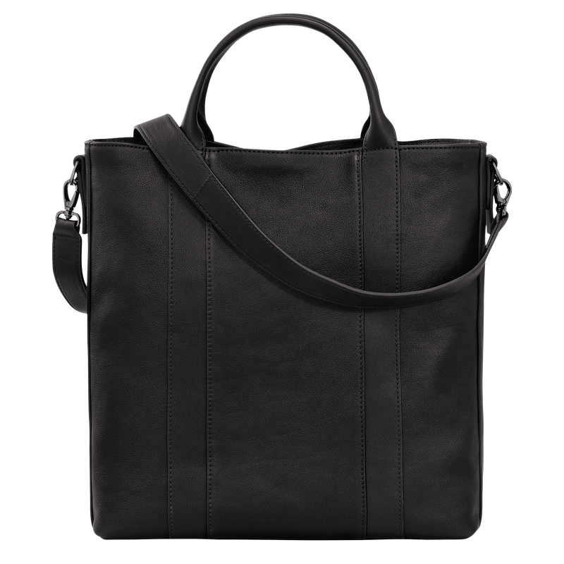 Longchamp 3D Bolso shopper L , Cuero - Negro  - Vista 4 de 5