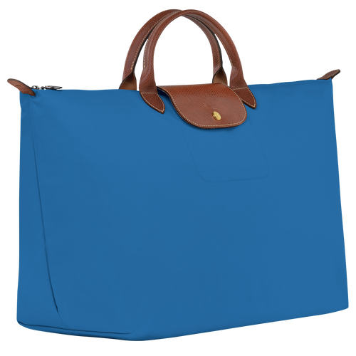 Sac de voyage S Le Pliage Original , Toile recyclée - Cobalt - Vue 2 de 5