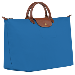 Le Pliage Original S Travel bag , Cobalt - Recycled canvas