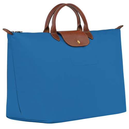 Le Pliage Original S Travel bag , Cobalt - Recycled canvas - View 2 of 5