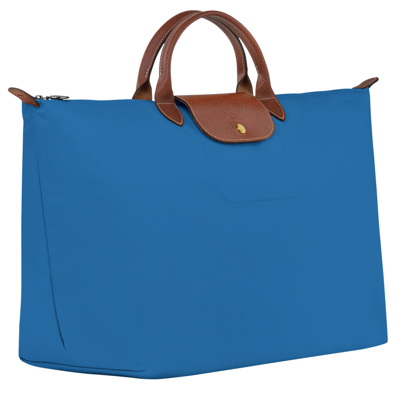 Le Pliage Original S Travel bag , Cobalt - Recycled canvas  - View 2 of 5