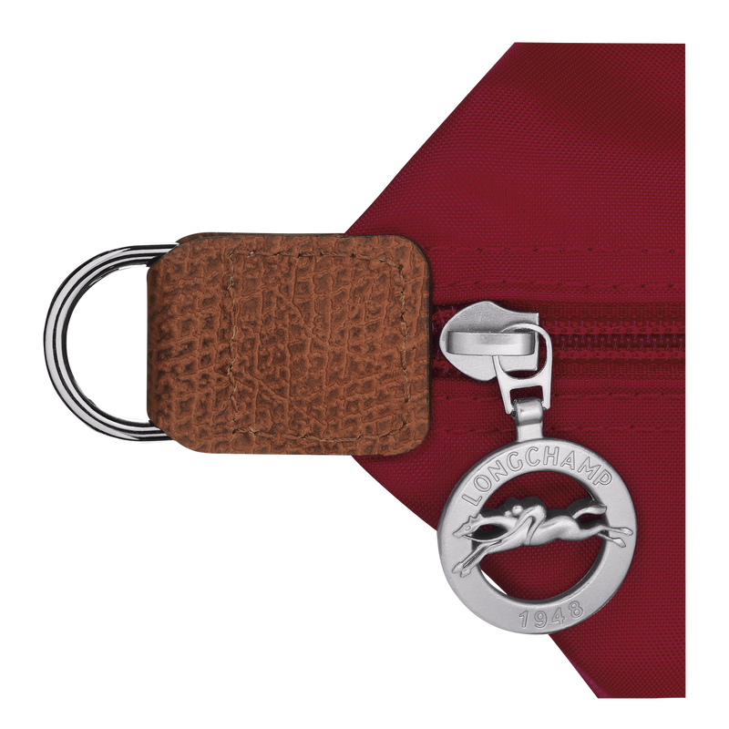 Erweiterbare Reisetasche Le Pliage Original , Recyceltes Canvas - Rot  - Ansicht 5 von 5
