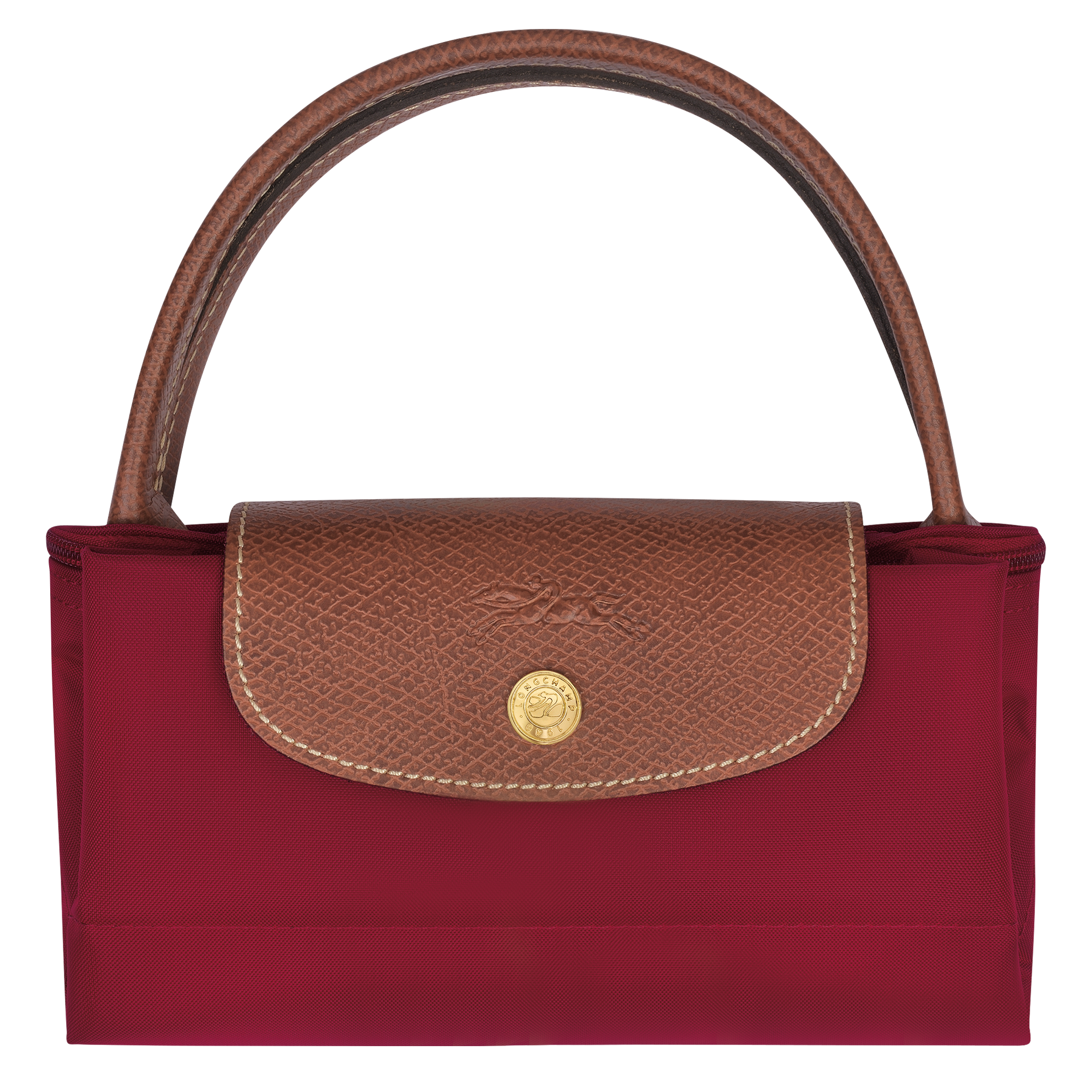 impliciet Nominaal Omkleden Le Pliage Original Tas met handgreep aan de bovenkant S Rood - Gerecycled  canvas (L1621089P59) | Longchamp NL