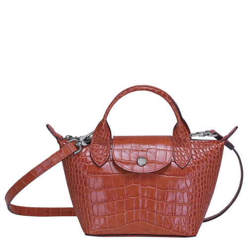 Top handle bag XS Le Pliage Cuir Coral (L1500HVC838) | Longchamp GB Top handle bag XS Le Pliage Cuir Coral (L1500HVC838) | Longchamp GB