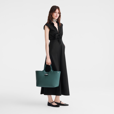 Le Roseau Handbag L, Cedar