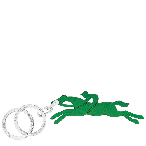 Le Pliage Sleutelhangers , Groen - Leder - Weergave 1 van  1