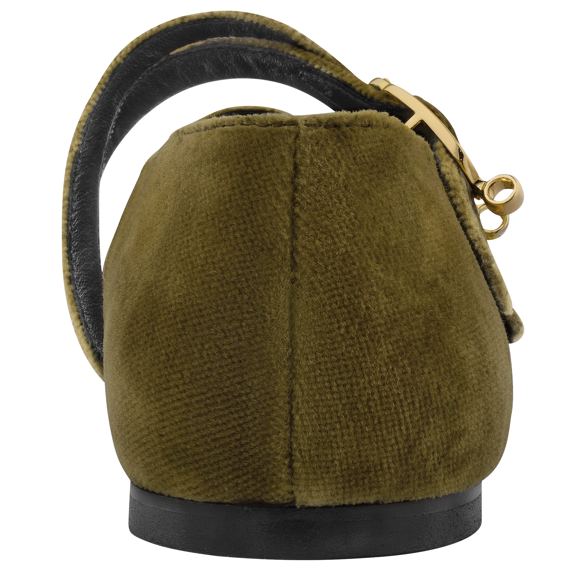 Le Foulonn&eacute; Ballerinas, Olive