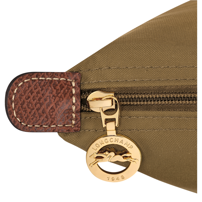 Sac &agrave; main S Le Pliage Original , Toile recycl&eacute;e - Olive  - Vue 5 de 6