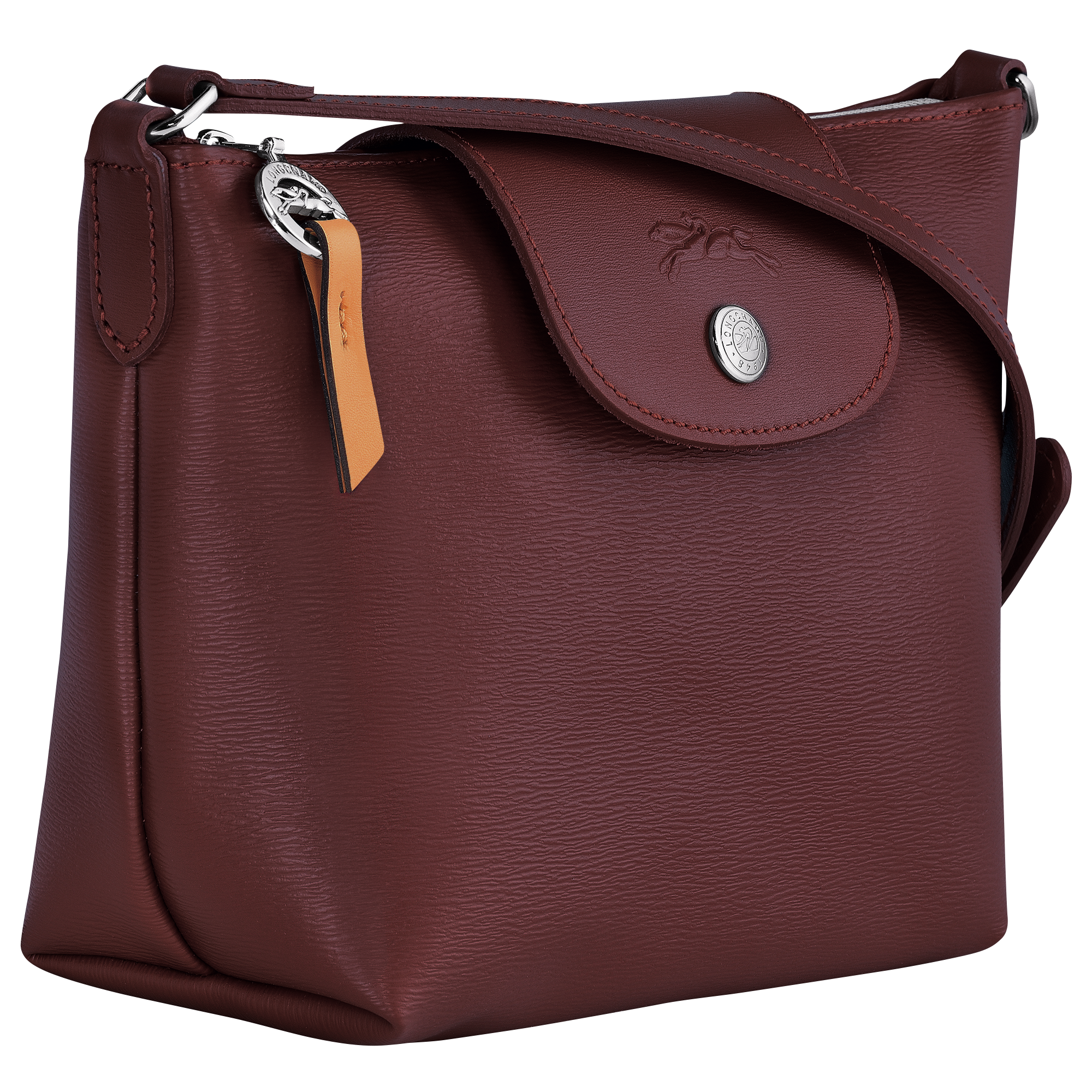 Le Pliage City Crossbody bag XS, Plum