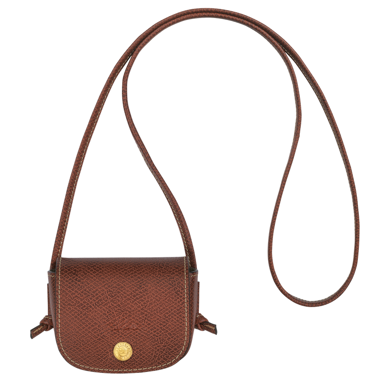 Épure Coin purse with leather lace Brown - Leather (30027HYZ035)